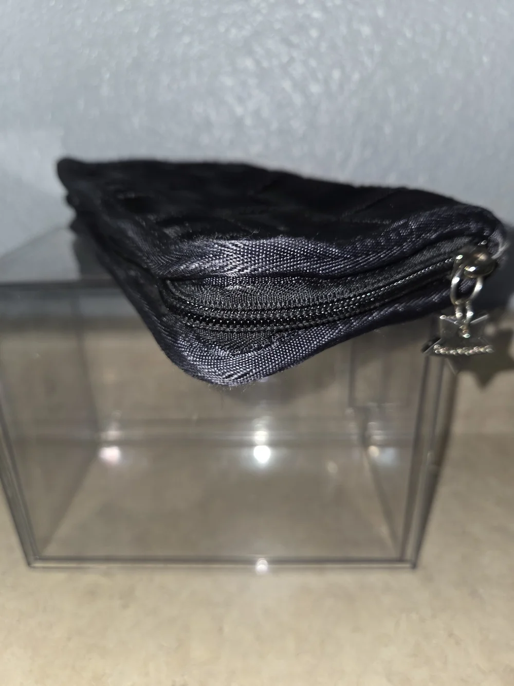 Harveys Vintage Original Seatbelt Bag Black Wallet Clutch